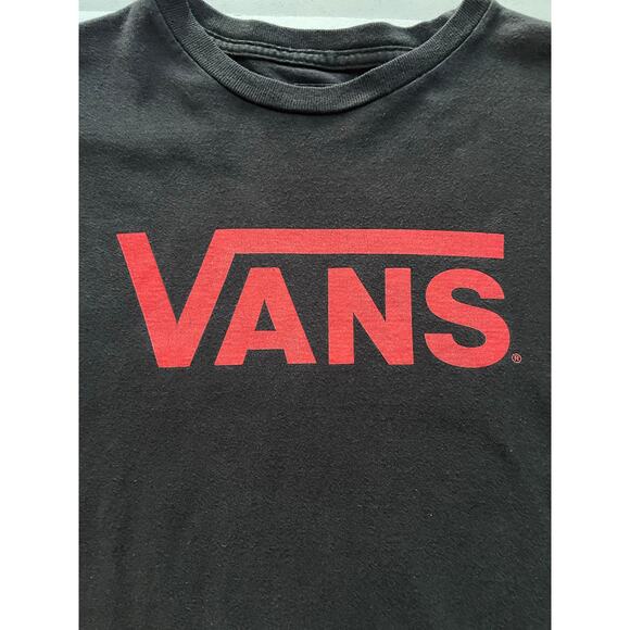 Vans T-Shirt Men’s Medium Black Classic Fit Skater Casual Summer - Picture 4 of 4